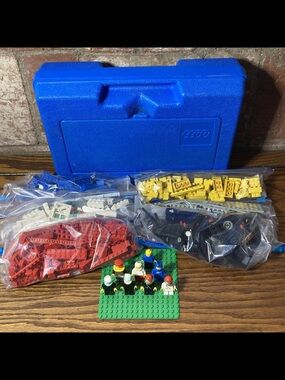 Lego Classic Set with Blue Case and Multi-Color Bricks